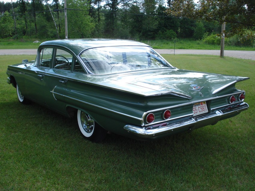 1960 Bel Air 4 Door Sedan Green 39kmiles 09